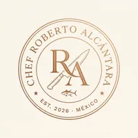 Fresh Hub — chef Alcántara badge emblem