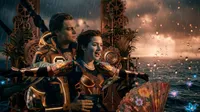 Steampunk Titanic fantasy ocean reunion