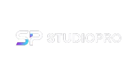 STUDIOPRO brand identity graphic logo (cutout)