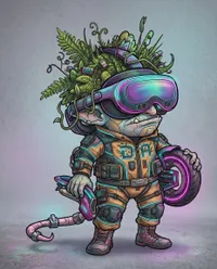 AI-generated image in the Nano Studio Pro gallery