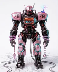Andromeda Unit 79 cybernetic robot standing