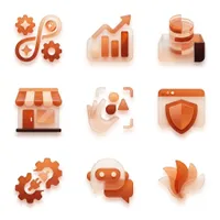 Fresh Hub — channel landing icons (3x3)