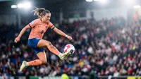 England women football captain aerial strike