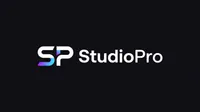 Minimalist StudioPro branding logo design