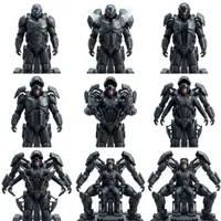 Create a 9 frame sequence in order to be used as…
