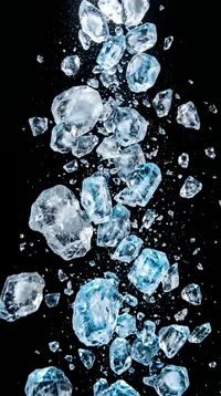 Create iceblocks of different sizes selfcontained…