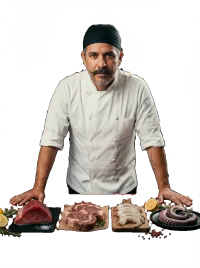 Fresh Hub — chef hero portrait (cutout)