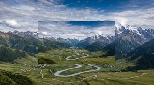 Increase the canvas size by 2× while keeping the…