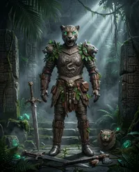 [Image 1] [Image 2] merge these two armors and…