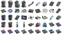 Create trash cans and circuit garbage and other…