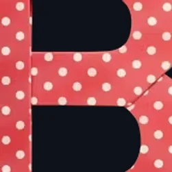 Patterned folded paper